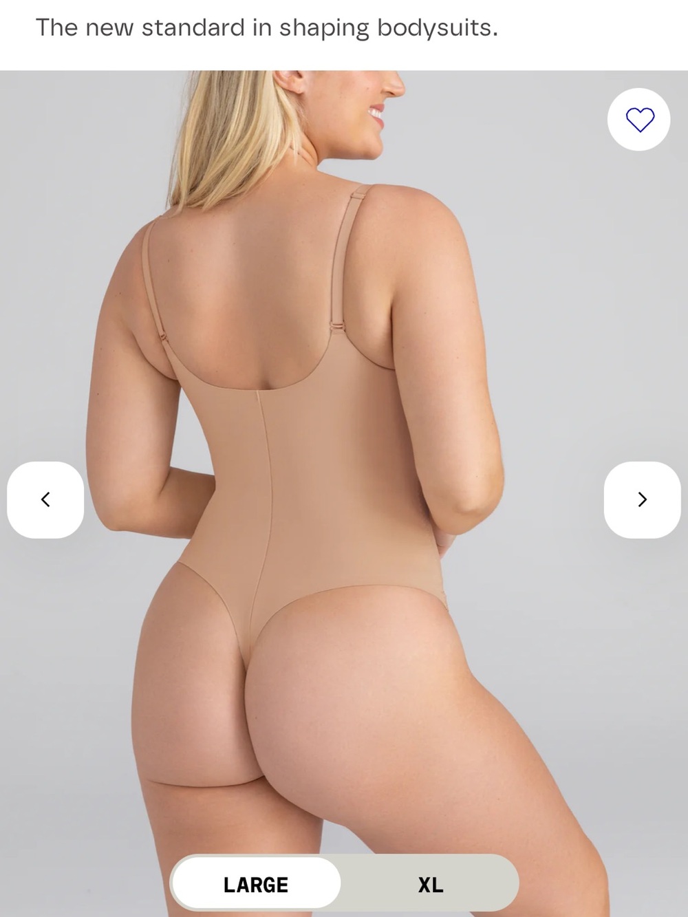 NEW Honeylove Cami Thong Bodysuit Shapewear - Picture 11 of 14